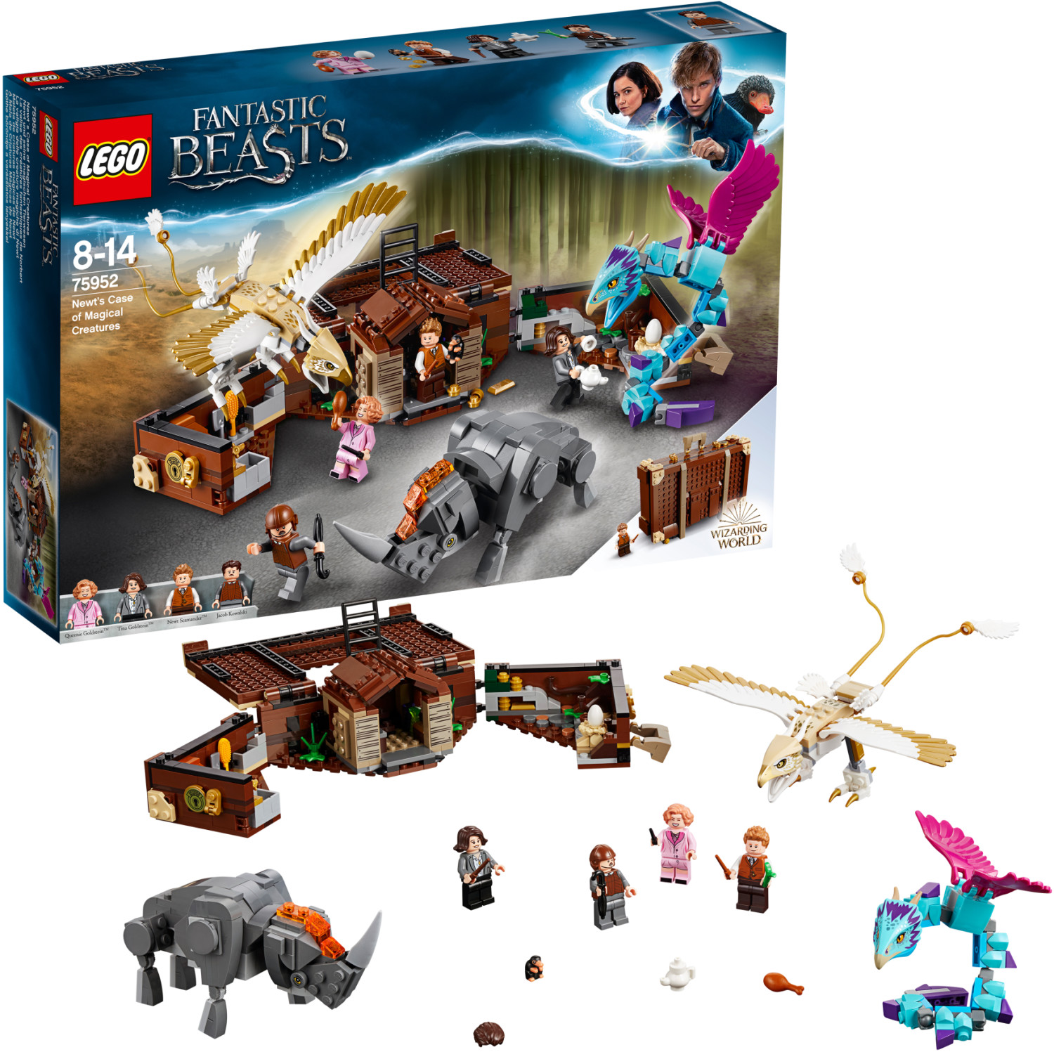 LEGO® Les Animaux fantastiques™ 75952 La valise des animaux fantastiques de  Norbert - Lego - Achat & prix