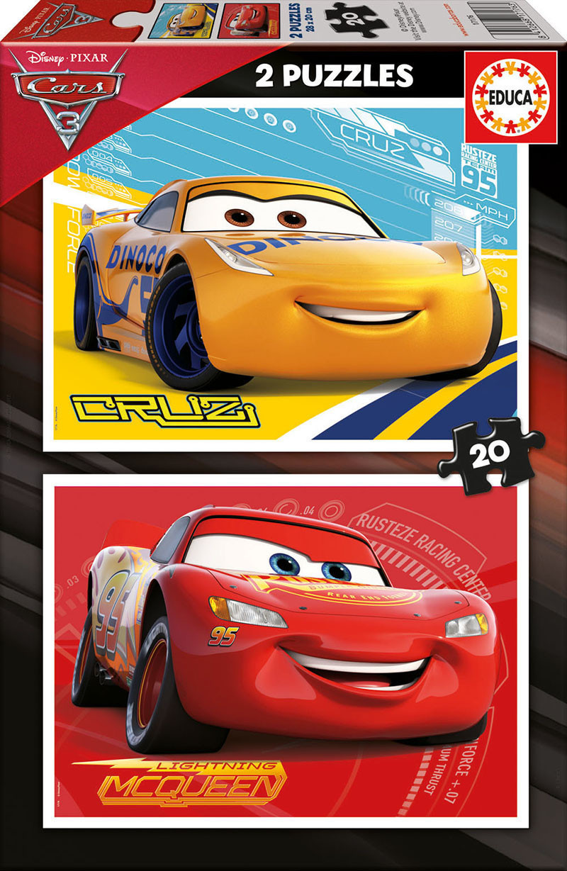Educa Borrás Cars 3 2 x 20 (17176)