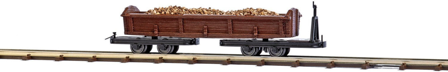 Busch Model Wagon on Bogies with Potatoes/ Turnips (12248)