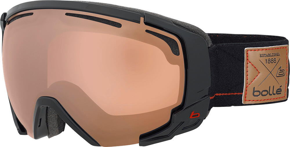 Bolle Gafas Esquí Supreme OTG 21949 Negro Mate Corp Phantom Verde  Fotocromáticas