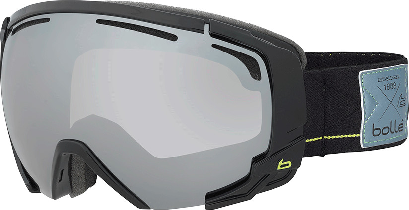 Bollé Supreme OTG shiny black & lime/black chrome (21616)