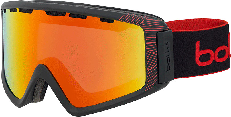 Bollé Z5 OTG matte black & red natura/sunrise (21608)