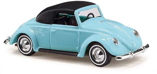 Busch Model VW Hebmüller, Cabrio closed, blue (46732)