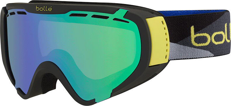 Bollé Explorer matte black camo/green emerald (21598)