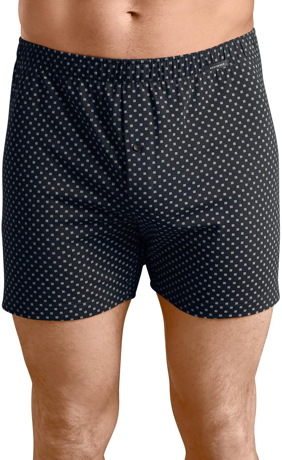 Schiesser 2 Boxer Uomo In Jersey Di Cotone - Morbidi E Comodi, Confezione Multipla