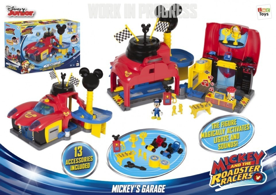 IMC Toys Mickey Roadster Racers - Garage