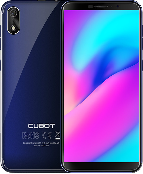Cubot J3 bleu