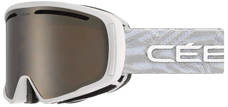 Cébé Core CBG142 (matt white grey/dark smoke flash gold cat. 3)