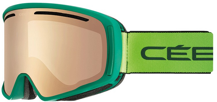 Cébé Core CBG145 (matt green lime/brown flash mirror cat. 3)
