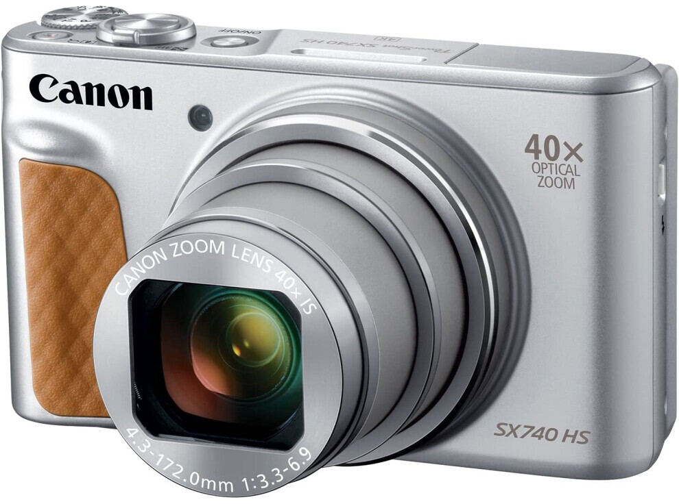 Buy Canon PowerShot SX740 HS silver from £329.00 (Today) Best Deals