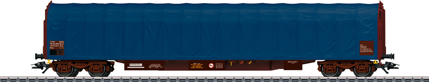 Märklin Type Rilns Sliding Tarp Car (47060)