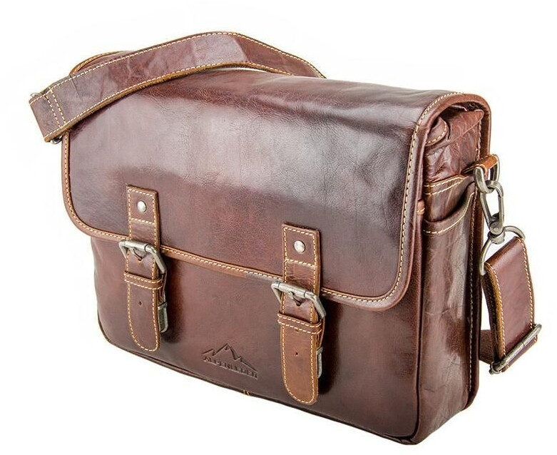 Alpenleder Camera case REPORTER Brandy
