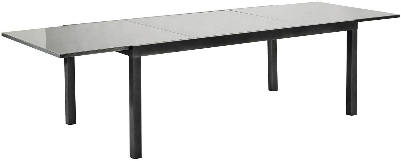 Merxx Tisch Aluminium 200(300) x 110 cm grau (26473217