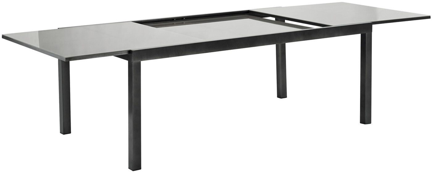 Merxx Tisch Aluminium 200(300) x 110 cm grau (26473217