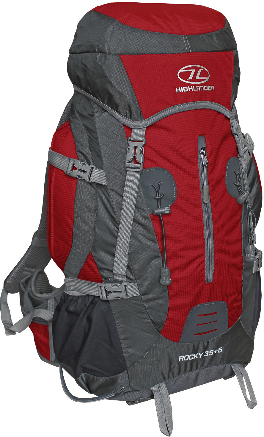 Highlander Rocky 35+5 red/grey