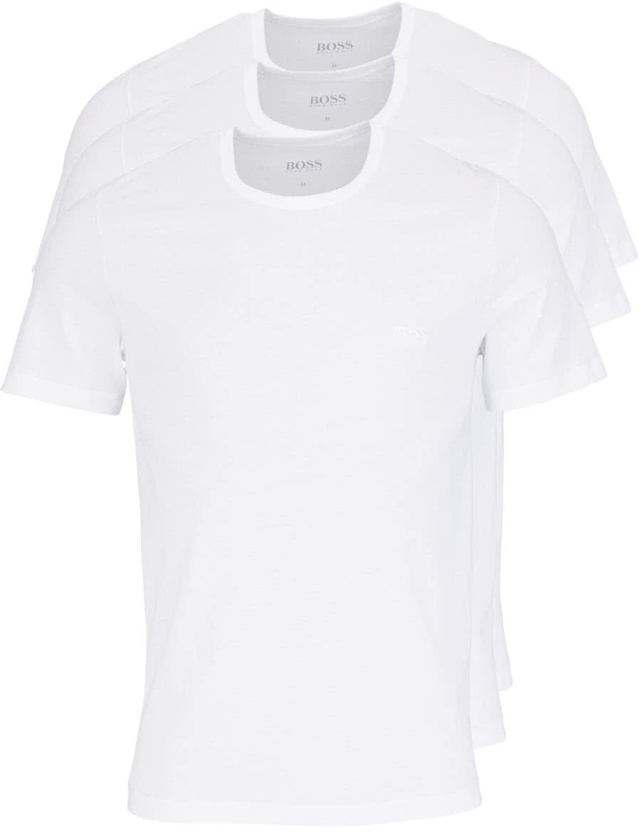 Hugo Boss Regular Fit T-Shirt 3er-Pack white (50325388-100)