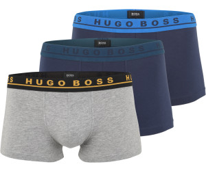 Hugo Boss Boxershorts Trunk 3er-Pack blue/petrol/mittelgrey (50395259/961) thumbnail