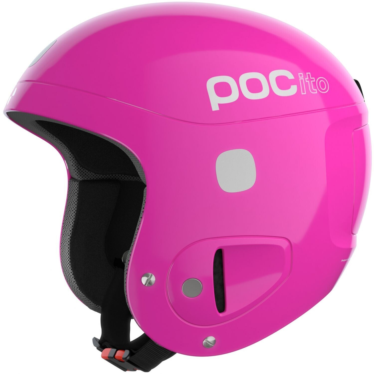 POC Pocito Skull fluorescent pink