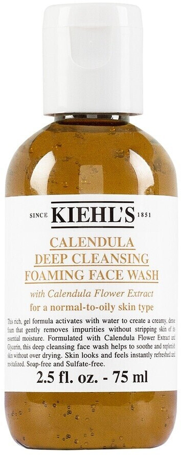 Kiehl’s Calendula Deep Cleansing Foaming Face Wash (75ml)