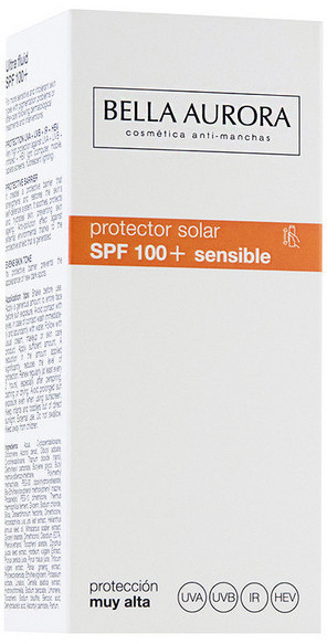 Bella Aurora Sunscreen SPF 100 + Sensitive Skin (40 ml)