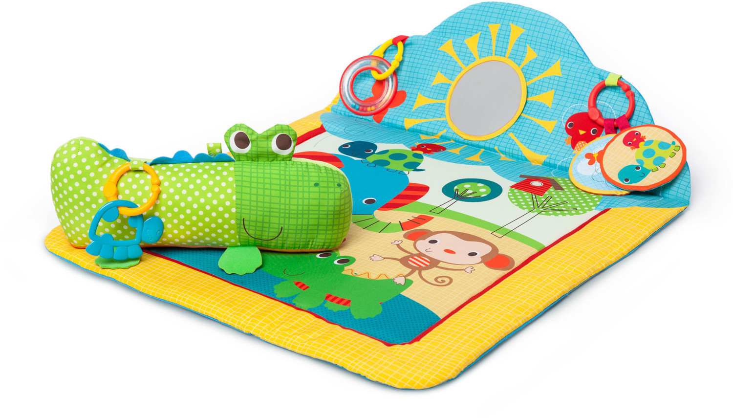 Bright Starts Cuddly Crocodile Play Mat