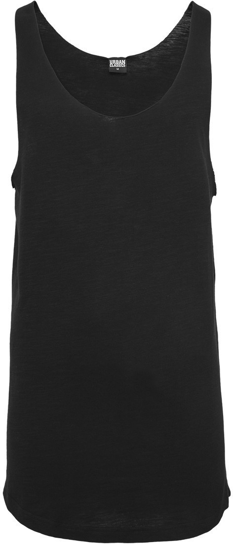 Urban Classics Long Shaped Open Edge Loose Tank black (TB964-0007)