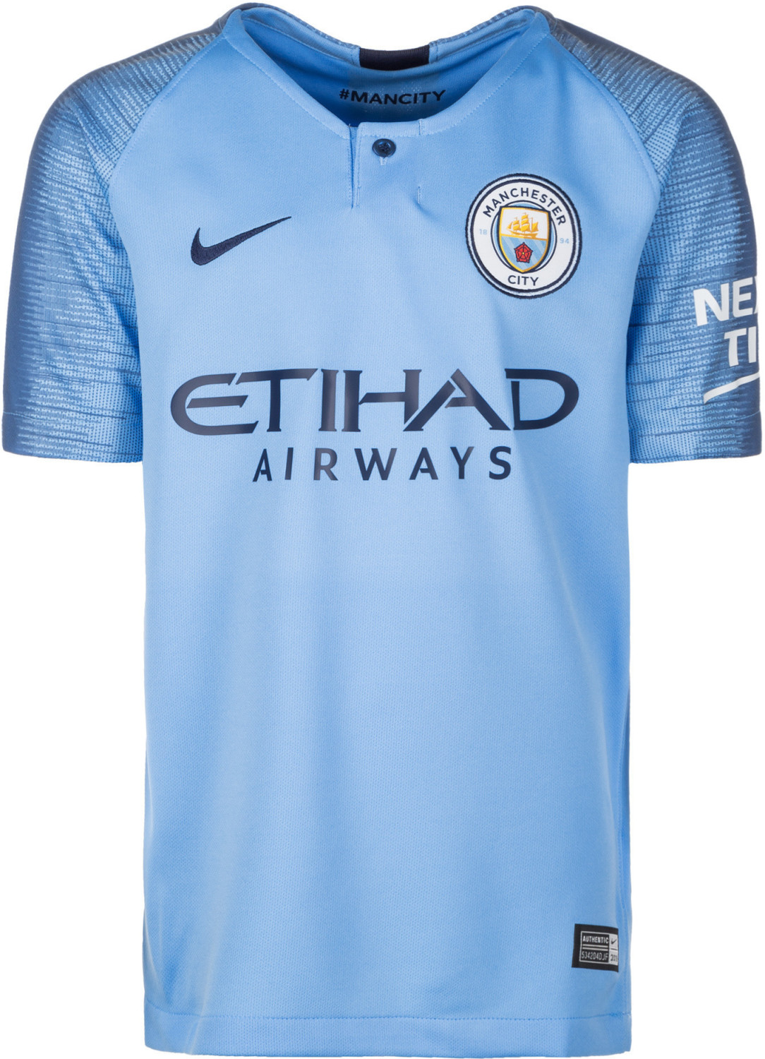 Nike Manchester City Home Shirt 2018/2019 Youth