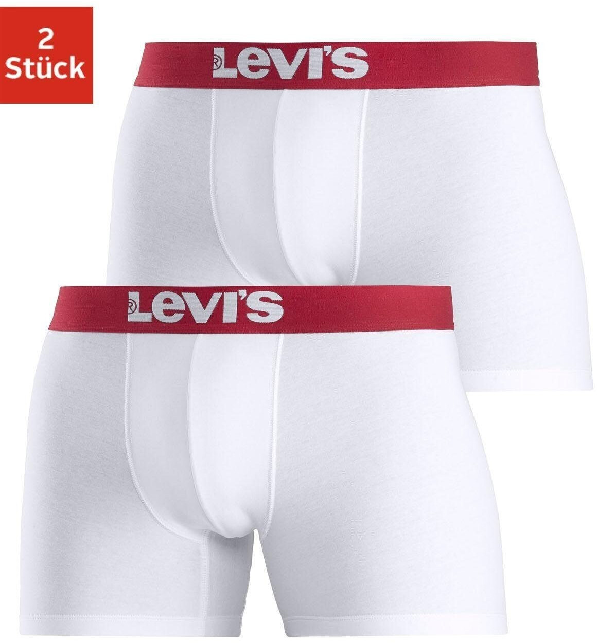 Levi's 200SF Boxer Brief 2Pack white (951007001317) au meilleur prix