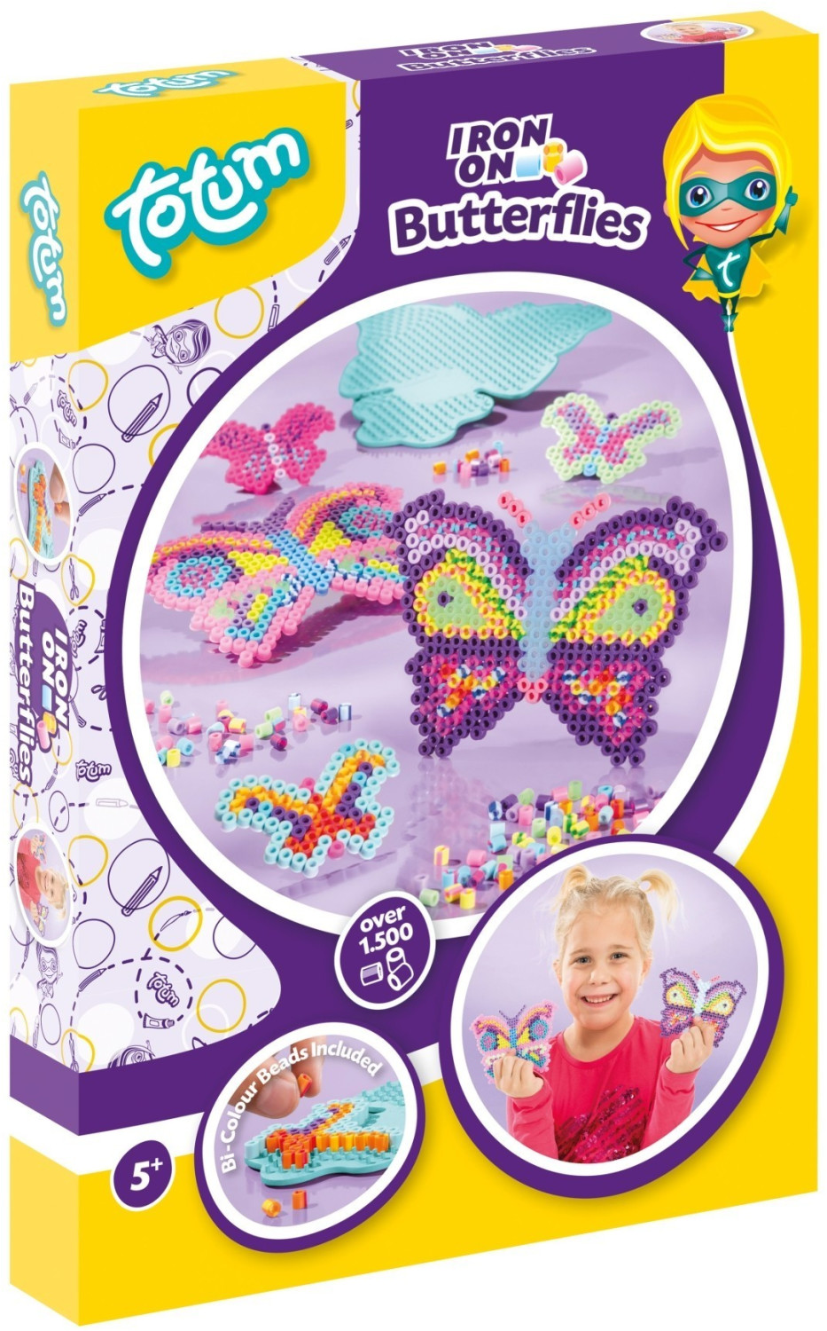 Totum Iron on Butterfly Iron Breads
