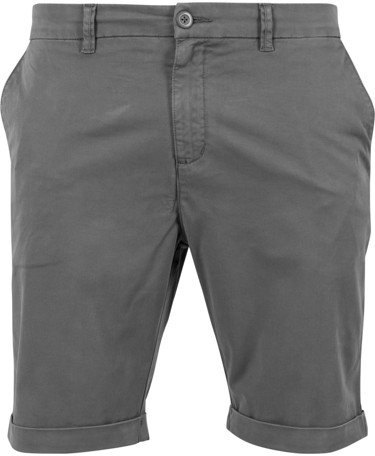 Urban Classics Stretch Turnup Chino Shorts darkgrey (TB1264-094)