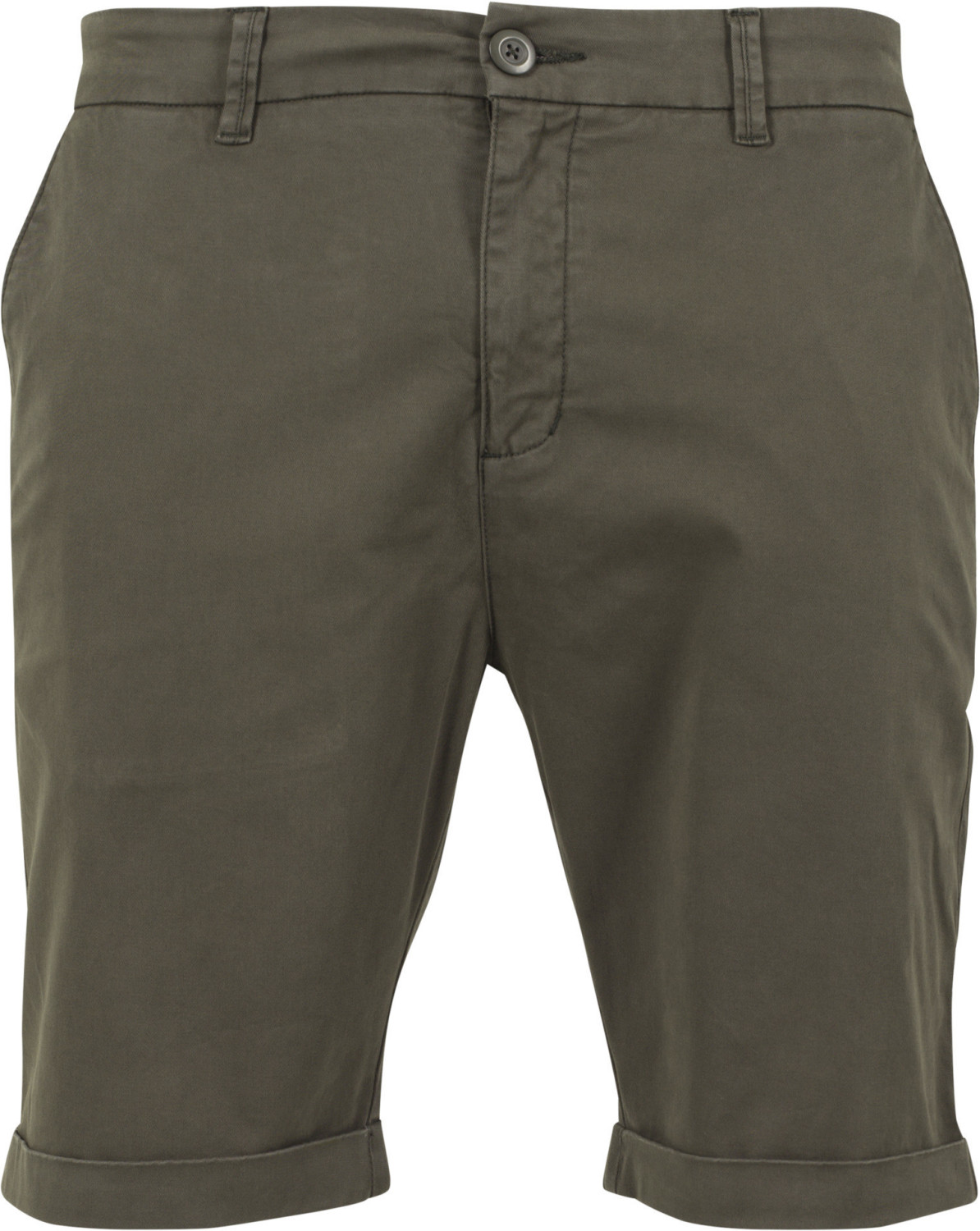 Urban Classics Stretch Turnup Chino Shorts dark olive (TB1264-551)