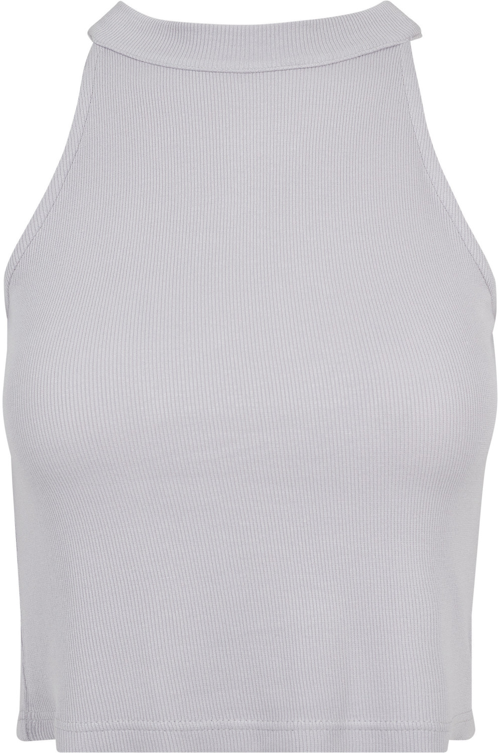 Urban Classics Ladies Rib Turtleneck Cropped Top grey (TB1894-0111)