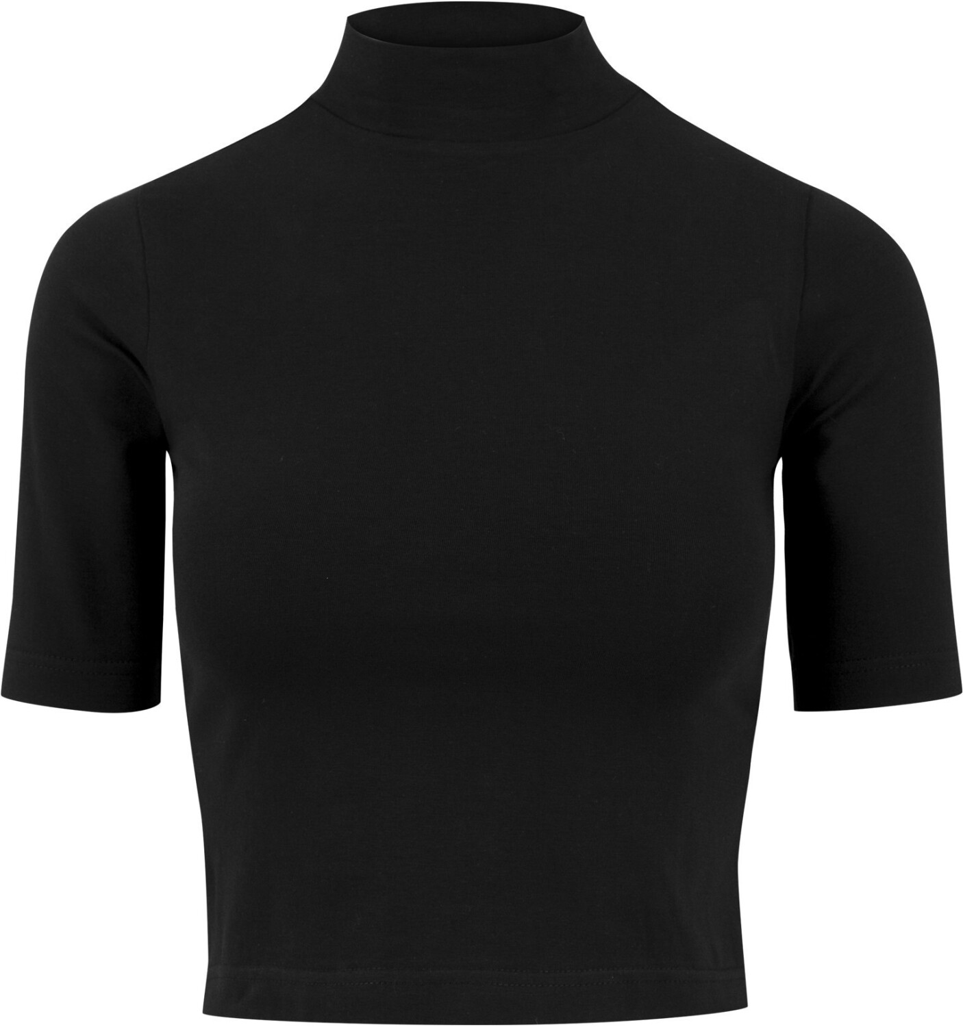 Urban Classics Ladies Cropped Turtleneck Tee (TB1295)