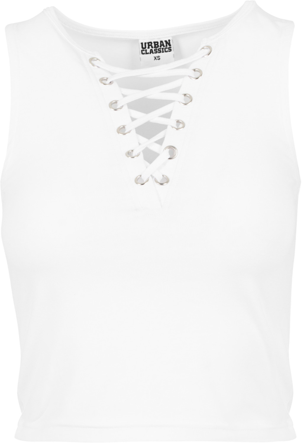 Urban Classics Ladies Lace Up Cropped Top (TB1631)