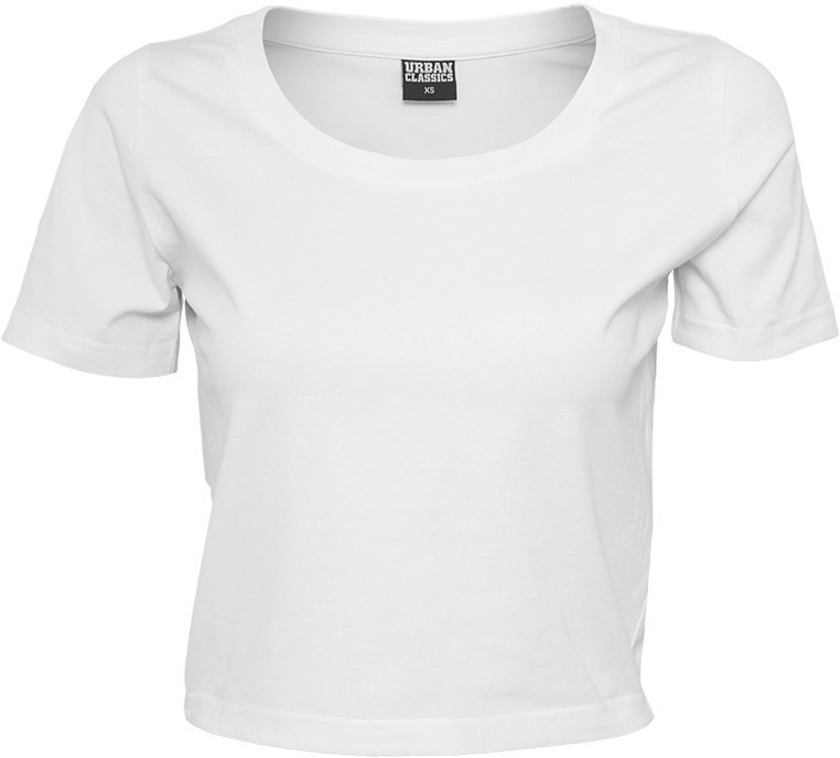 Urban Classics Ladies Cropped Tee white (TB917-220)