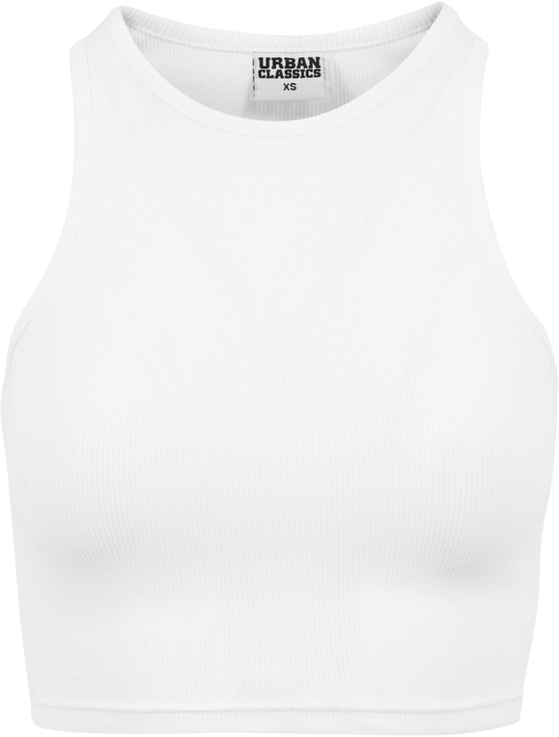 Urban Classics Ladies Cropped Rib Top white (TB1498-220)