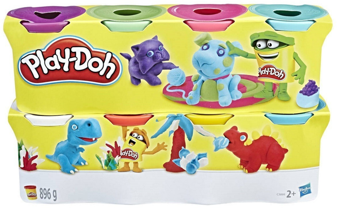 Hasbro Pâte à modeler 8 pots