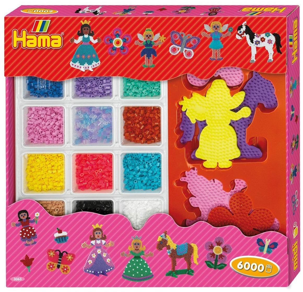 Hama Iron Beads gift pink