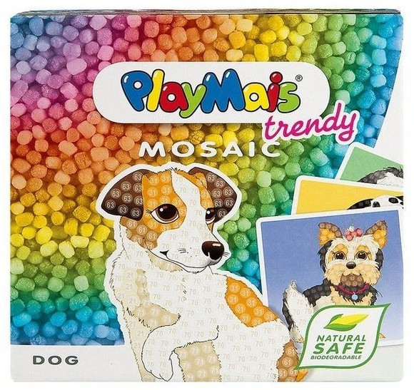 PlayMais Trendy Mosaic Dog