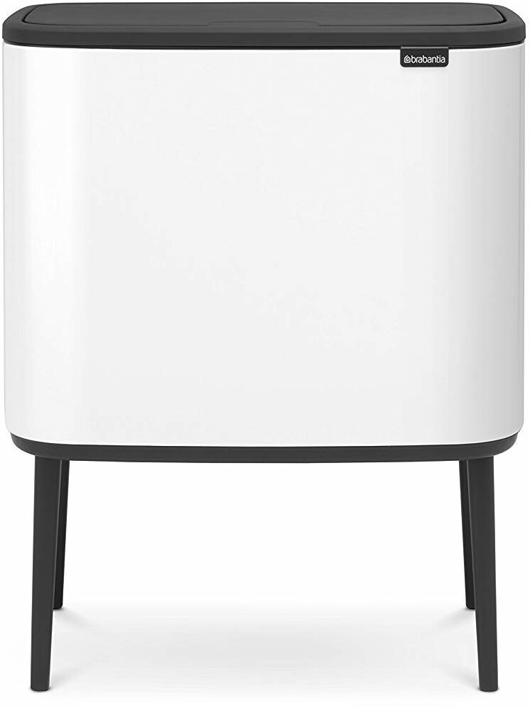 Brabantia Bo Touch Bin 3 x 11 L blanc