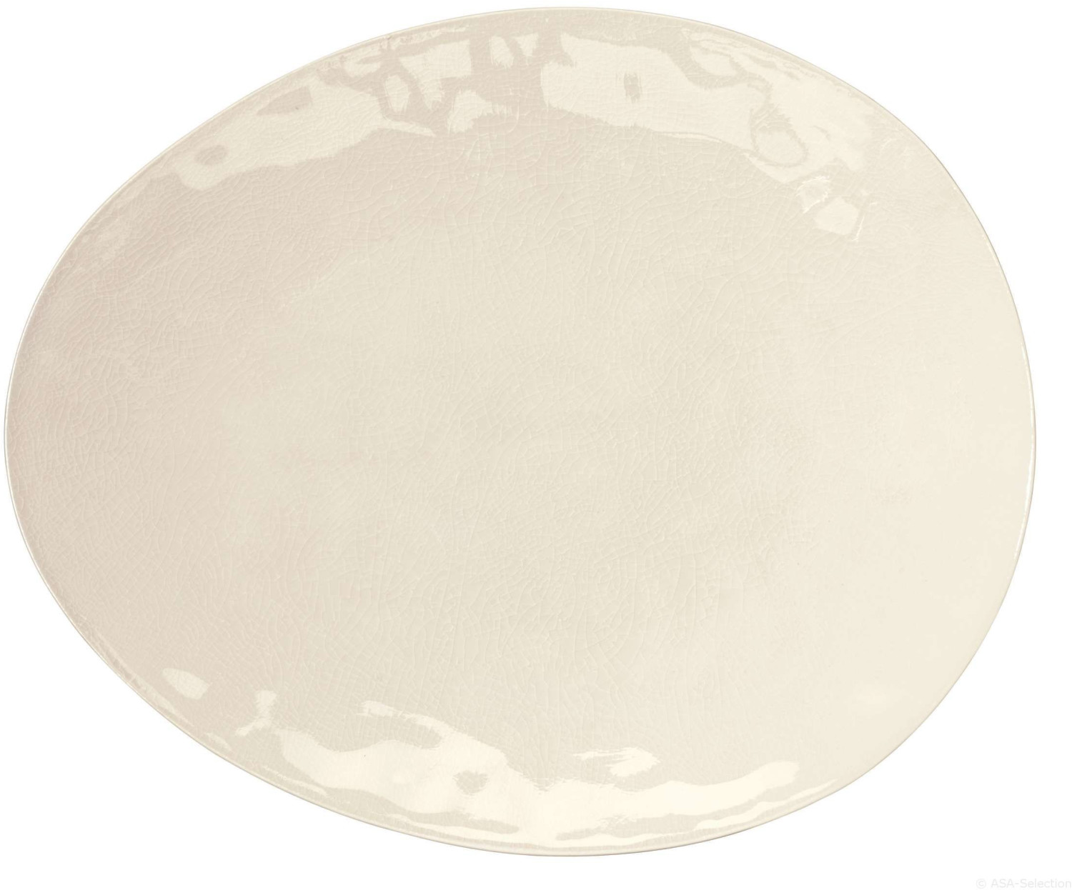 ASA ALAMAISON plate - champagne 34 x 28 cm