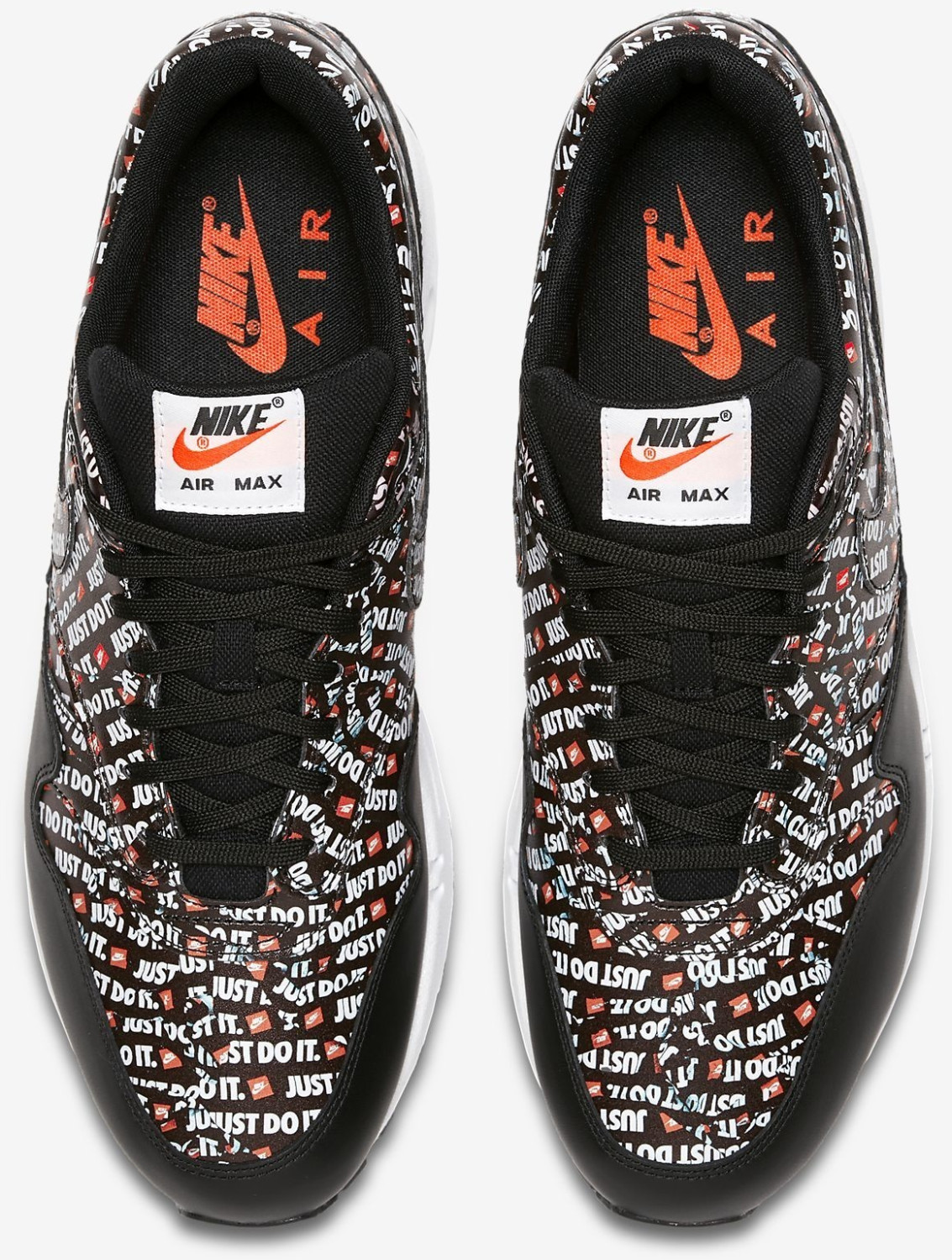 black orange white nike