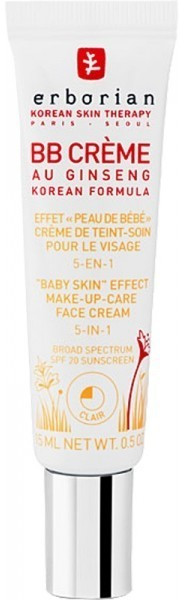 Erborian BB Creme Au Ginseng SPF 20 Clair (15ml)