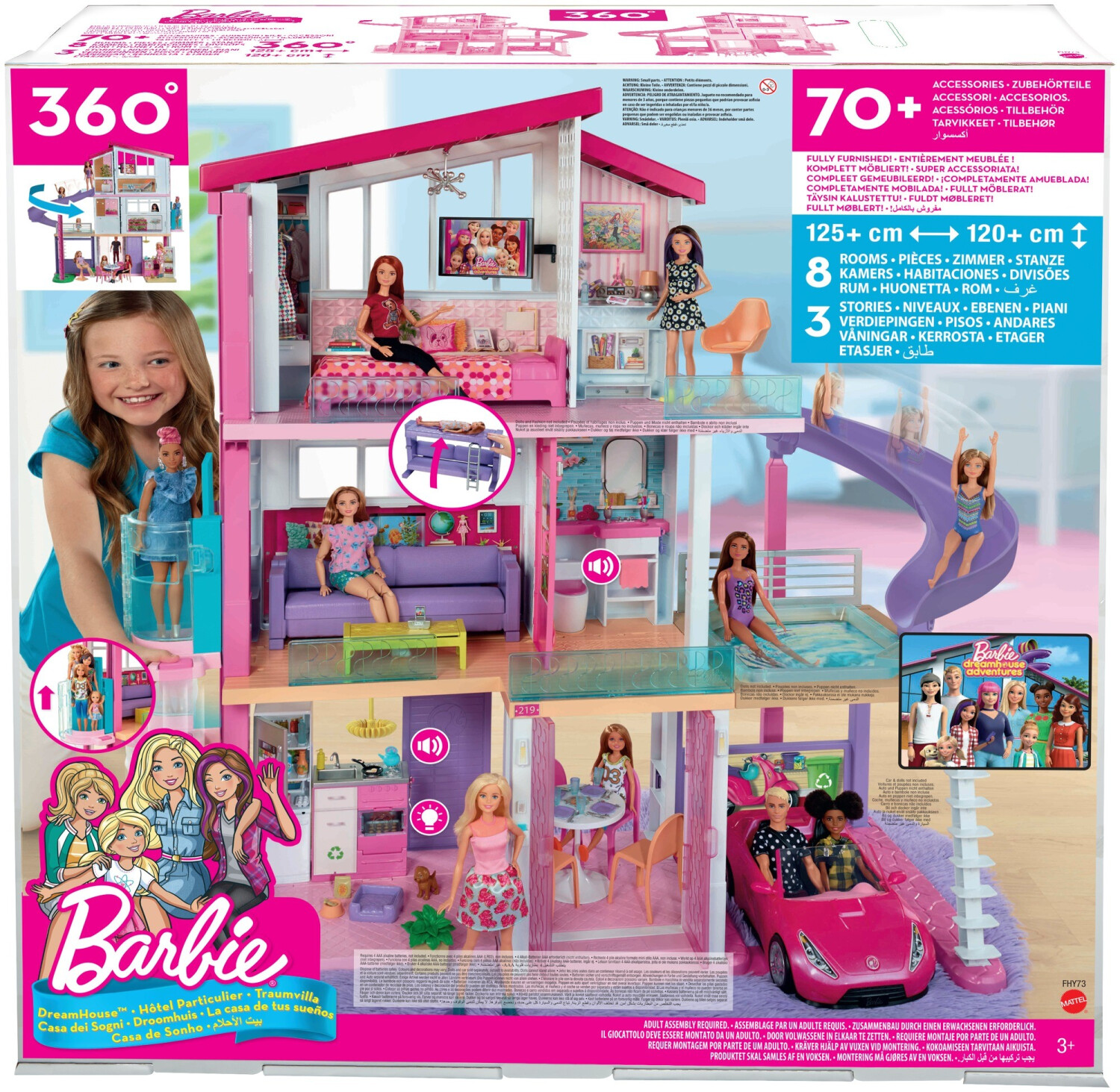 Buy Barbie Dreamhouse FHY73 from 270.12 Today Best Deals on