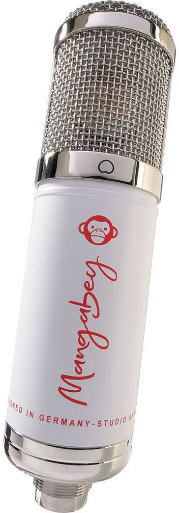 Monkey Banana Mangabey white