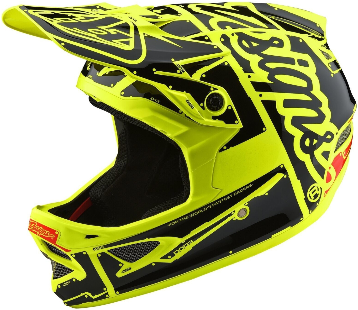 Troy Lee Designs D3 Fiberlite Helmet-Factory