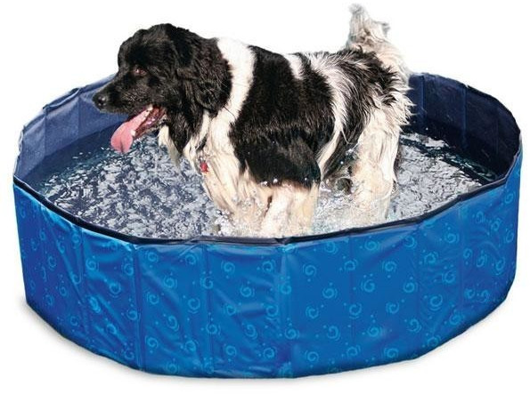 Karlie Doggy Pool 120 x 30 cm bleu/noir