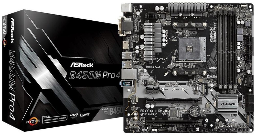 ASRock B450M Pro4