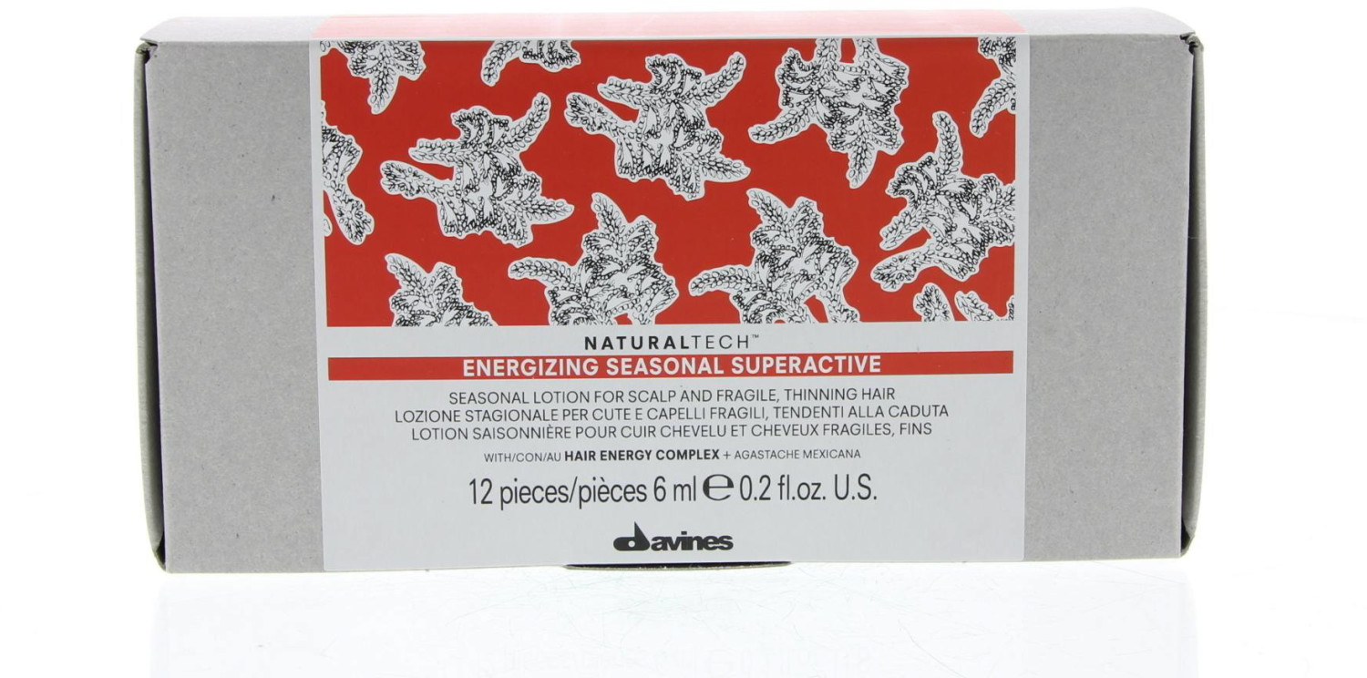 Davines Energizing Seasonal Superactive Ampullen (12 x 6 ml)