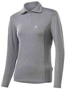 Löffler Transtex Zip-Rolli Basic Women grey melé